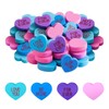emzrivo 80 Pieces Valentines Erasers Conversation Heart Mini Erasers Bulk