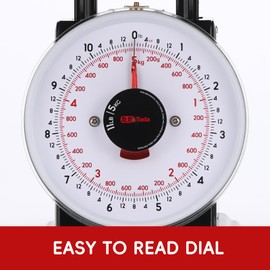 Tada 11lb Analog Kitchen Mechanical Food Scale Weighing Dial Scale with Bowl