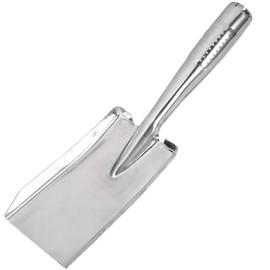 Garden Shovel Hand Trowel Garden Tool, Heavy Duty Stainless Steel Gardening Tools, Rust Resistant Garden Spade Hand Shovel for Transplanting Weeding Moving and Smoothing Digging Planting