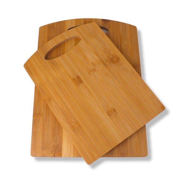 Deconox 2 Boy Bambu Kesme Tahtası Seti, Bambu Kesim Tahtası,