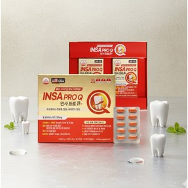 True Wellbeing Gene Wellbeing Insa Pro Q 1500mg x 60 tablets x 2 boxes, 4 month supply, bone and teeth health functional food / 진웰빙 인사프로큐 1500mg x 60정 x 2박스 4개월분 뼈 치아 건강기능식품