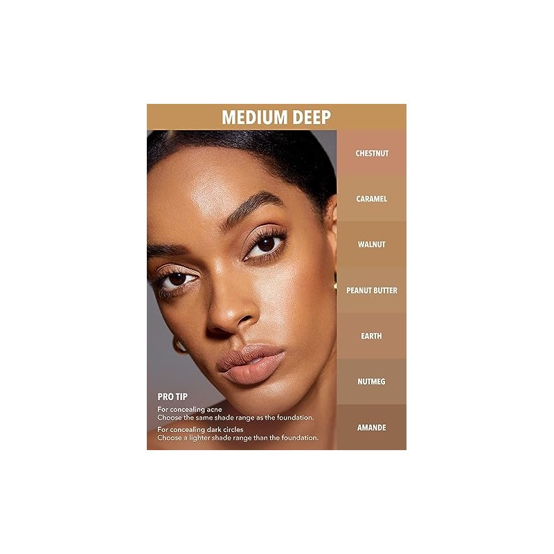 SHEGLAM Corrector en barra con acabado mate 12HR de cobertura