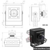 Svpro 5MP 30fps Fisheye USB Camera, 200° Ultra Wide Angle
