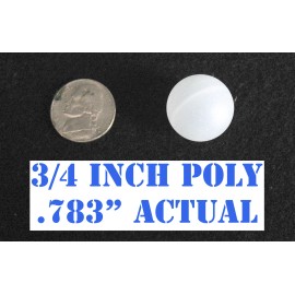 Ball Baron 500~3/4 inch (22mm) Hollow Polypropylene Balls~Made in USA
