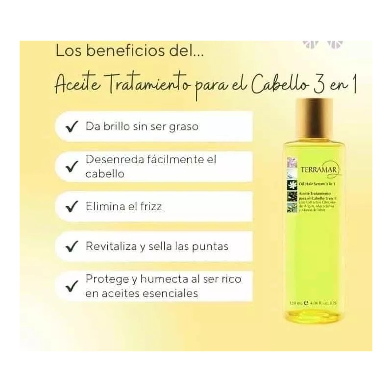 Terramar Óleo De Argán Y Macadamia