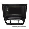 tomzz Audio 2450-025 Double DIN Radio Faceplate Compatible with Skoda