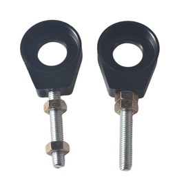 VCUJSUC Black 15mm Chain Tensioner Adjuster For Coleman CT200U Baja Warrior MB165 MB200 Trail Motovox MBX10 MBX11 196cc 6.5HP Mini Bike CRF50 XR70 CT70 50cc-125cc ATV Pit Dirt Bike Motorcycle