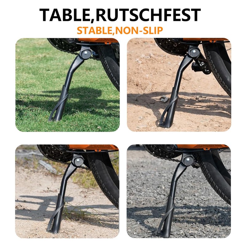 Children's Bicycle Stand, Children's Bike, Height Adjustable Bicycle Footrest, No