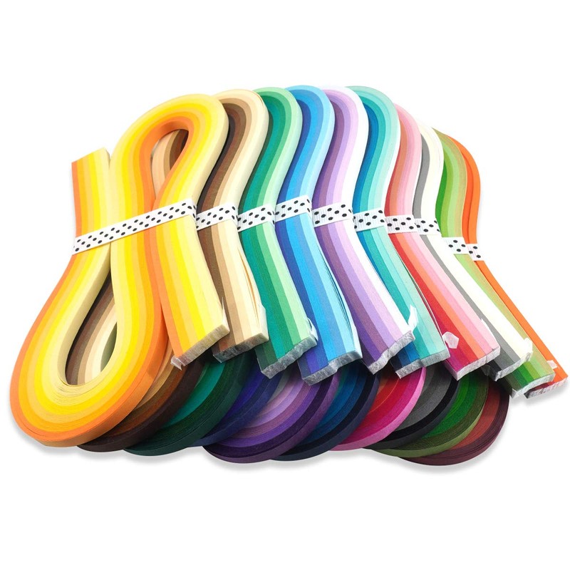 JUYA Quilling Kits with 1200 Sheets of Paper, 60 Types