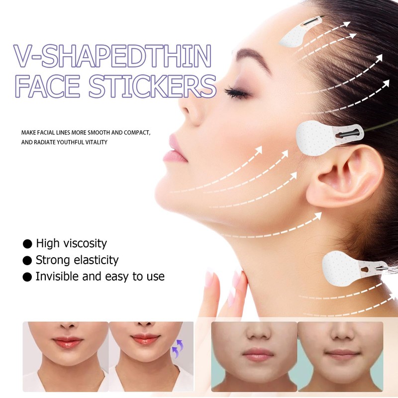 Face Lifting Patches, Face Lift Tape, Pack of 80 Facelift