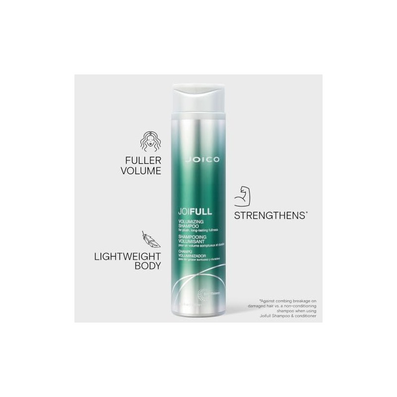 JoiFULL Volumizing Shampoo | For Fine, Thin Hair | Add