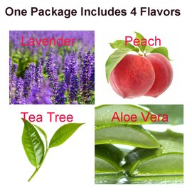 YUYAJK Foot Peeling Mask for Dry Cracked Feet 4paris/8pcs Foot Moisturizing Socks Exfoliator Peel Off Calluses Dead Skin Remover Foot Masks Smooth Touch (8pcs, mixed)