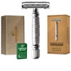 VIKINGS BLADE The Chieftain Safety Razor + Swedish Platinum Super