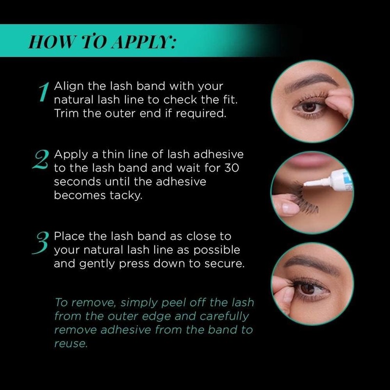 Ardell fashion lashes strip lashes, 109 black