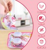 JOYIN Unicorn Tea Party Set for Little Girls, Pretend Pink