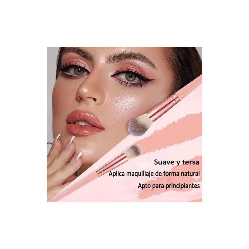 33 Brochas Maquillaje Profesional Y Herramientas Cosméticas