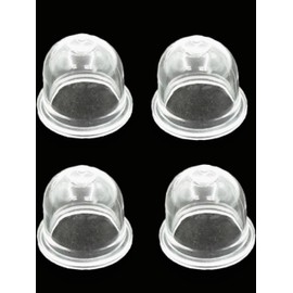 0057003 0057004 Carburetor Primer Bulb Replacement for Homelite Echo Stihl Robi Zama Primer Pouland 561635001 A01195A 0058001 12538108660 (4/Pack), transparent
