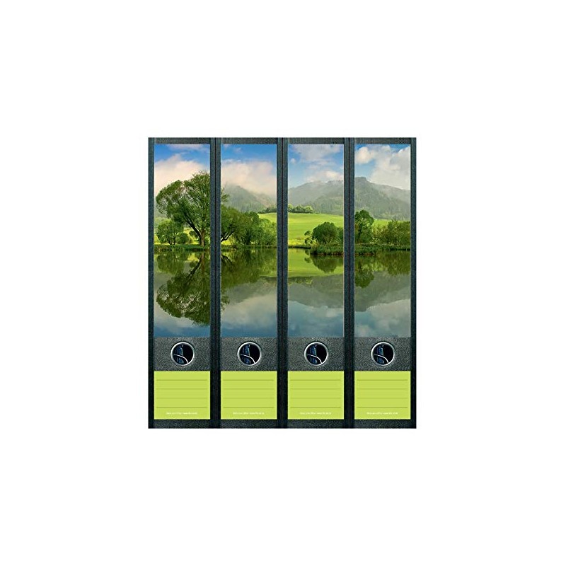Set of 12 Folder Spines for Wide Folder Pond Lake