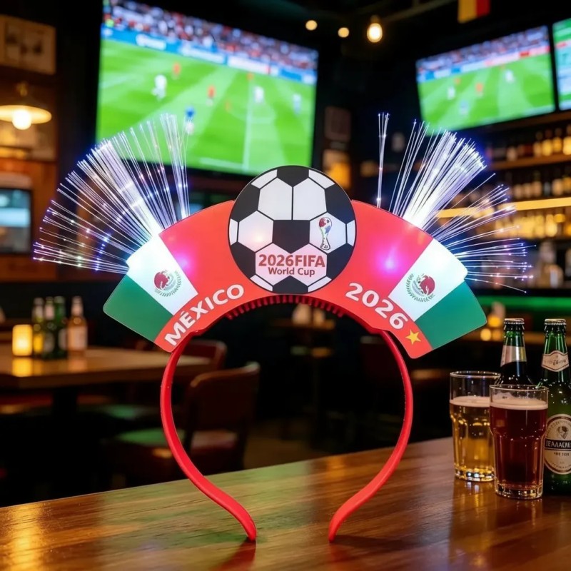 Diademas Luminosas Mexicanas 2 Piezas Para Fiesta Y Eventos