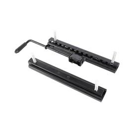 Diydeg Kart Seat Mounting Track Assembly Kit, Universal Bucket Seat Slider Tracks with Adjustment Handle, Vehicle Seat Slider Track Set, Racing Seats Dual Lock Slider