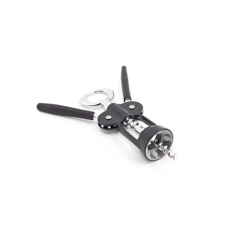 Farberware 5216100 Black/Silver Plastic/Stainless Steel Wing Corkscrew