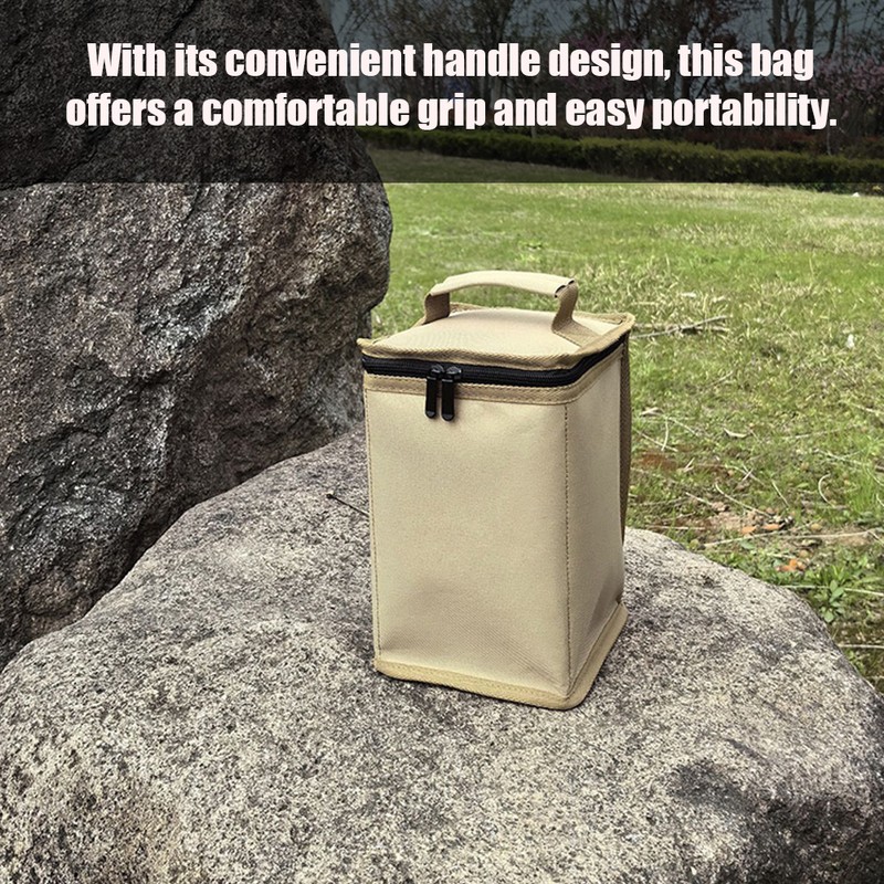 Camping Gas Tanks Storage Bag Portable Fuel Cylinder Protective Case