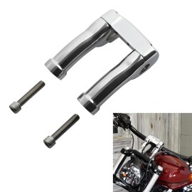 TCMT 4" Handlebar Riser 1" Bar Fit For Harley Softail Street Bob FXBB FXBRS 2018-2024