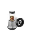 GEFU X-PLOSION Salt or Pepper Mill, Stainless Steel, 10.7 cm