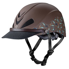 TROXEL Performance Headgear Troxel Dakota Turquoise Paisley Trail Helmet
