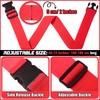 12 Pack Luggage Straps Suitcase Belts Straps Wide Adjustable Packing