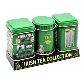 Irish Mini Tea Green Tin Collection - Irish Breakfat, Afternoon and Pure Green