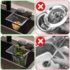 Sink Strainer, Suction Cup Kitchen Sink Filter, Drain Strainer, Kitchen