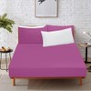 West Midlands Homeware Double Fitted Sheet Soft Brushed Microfibre Fabric