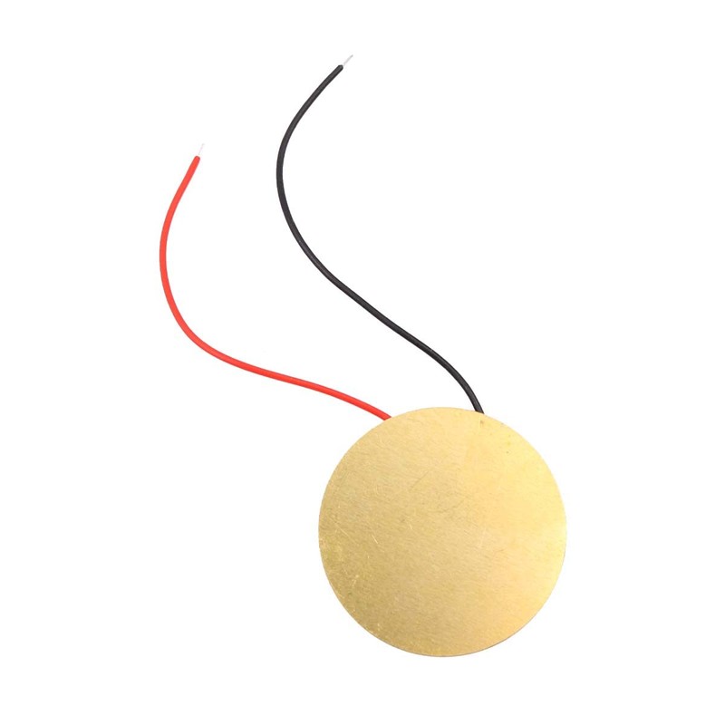 Tiardey 20PCS 27mm Piezo Disc Element Sensor with Leads Mic