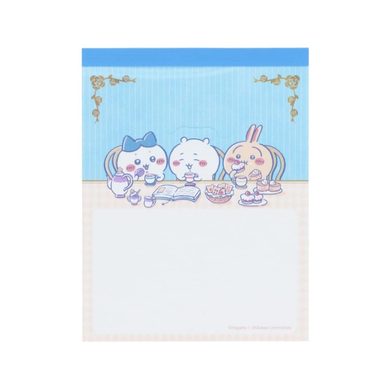 Sun-Star Stationery Chiikawa Memo Stand Type Wonder Tea Time Tea