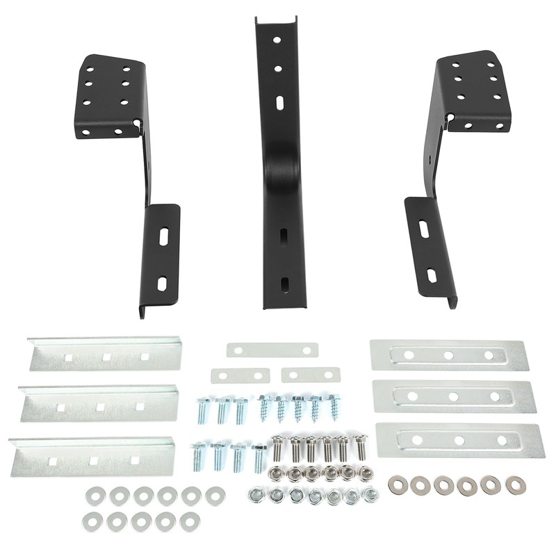 HECASA 54" Passenger Step Running Board Bracket Kit Compatible with
