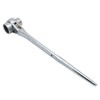 19-24mm Scaffold Spanner Ratcheting Socket Wrench Flat Satin Cr-v Ratchet