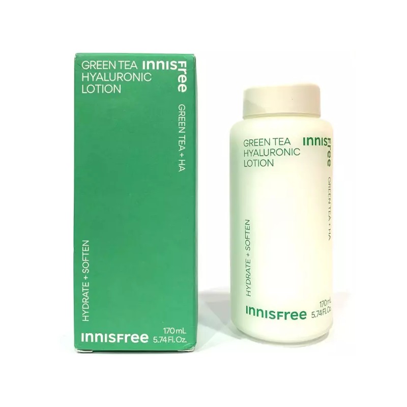 Innisfree 이니스프리 그린티 히알루론산 로션 170ml Innisfree Green Tea Hyaluronic