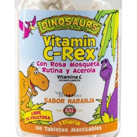 Vitamina C Rex 100 Tabletas Masticables Kal