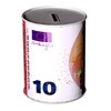 Money Box Money Paper Coin Banknotes Made of Metal Do