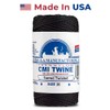 Catahoula Tarred, Twisted, Nylon Twine, 21 (1/4 lb)