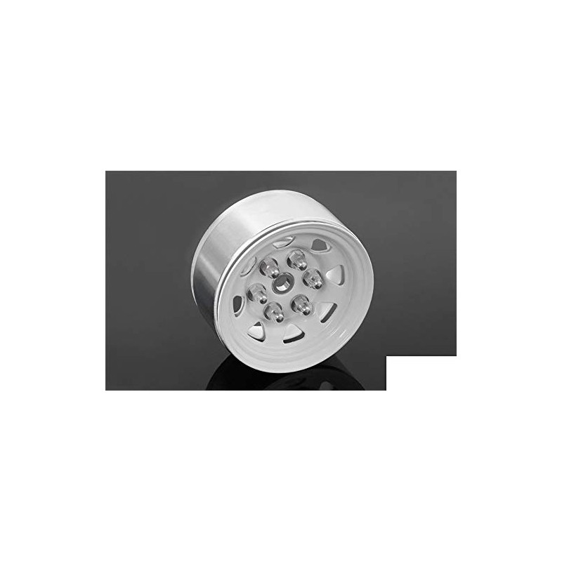 RC4WD M2 Flanged Acorn Nuts SILVER Z-S1725 x20 Stainless Steel