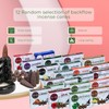 Trumiri Backflow Incense Cones for Waterfall Fountain - 12 Random