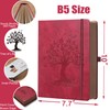 Thick Lined Journal Notebook with Pen, 360 Pages 100gsm Paper,