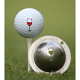 Tin Cup Napa Valley Golf Ball Marking Stencil, Steel