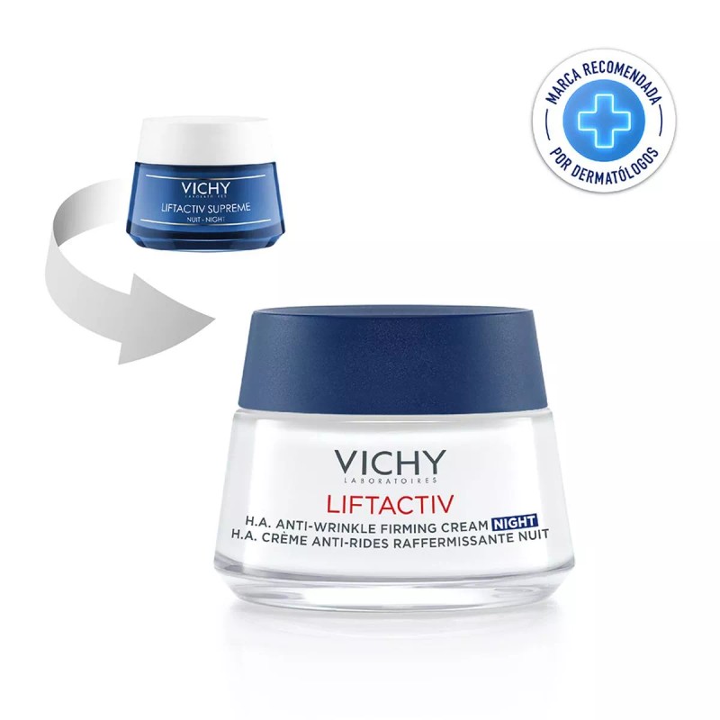 Vichy Crema De Noche Antiedad Vichy Liftactiv Efecto Lifting 50ml