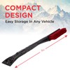 Mallory Force 17” 518RFB Snowbrush with Ice Scraper for Car,