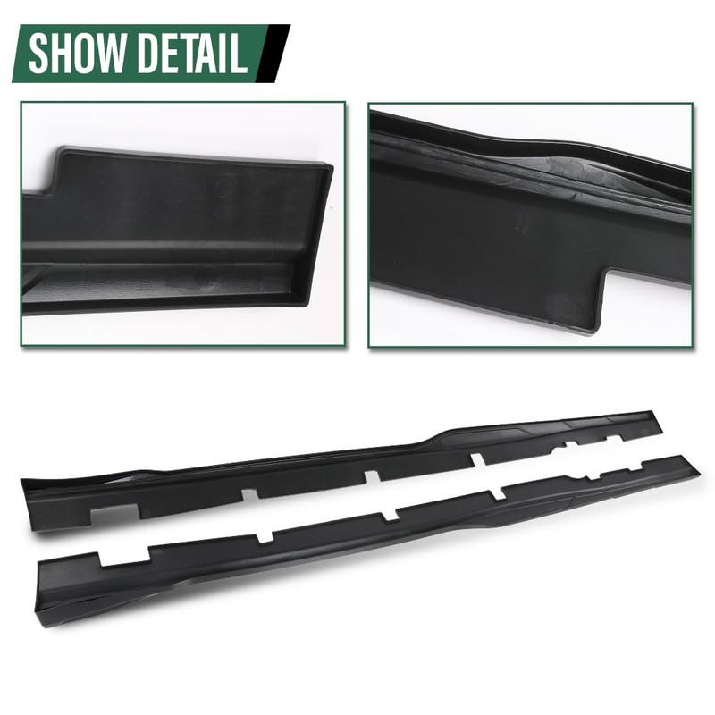 LQI Side Skirts Body Kit Left & Right, Compatible with