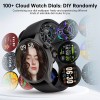 Hunkstar SA200 T6Pro Smart Watch With 100+Cloud Watch Dials,24/7Heal