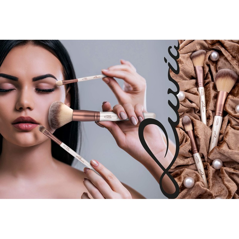 Luvia Cosmetics Tube Brush Set